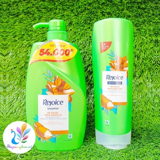 Combo Dầu Gội Rejoice 900g + Dầu Xả Rejoice Mềm Mượt Tóc 320ml