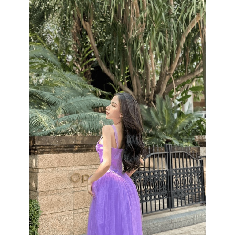 KHÔNG THỂ BỎ LỠ - ĐẦM LƯỚI KIM TUYẾN KIỂU DÁNG XINH XẮN THỜI THƯỢNG CỰC HÚT MẮT - CN