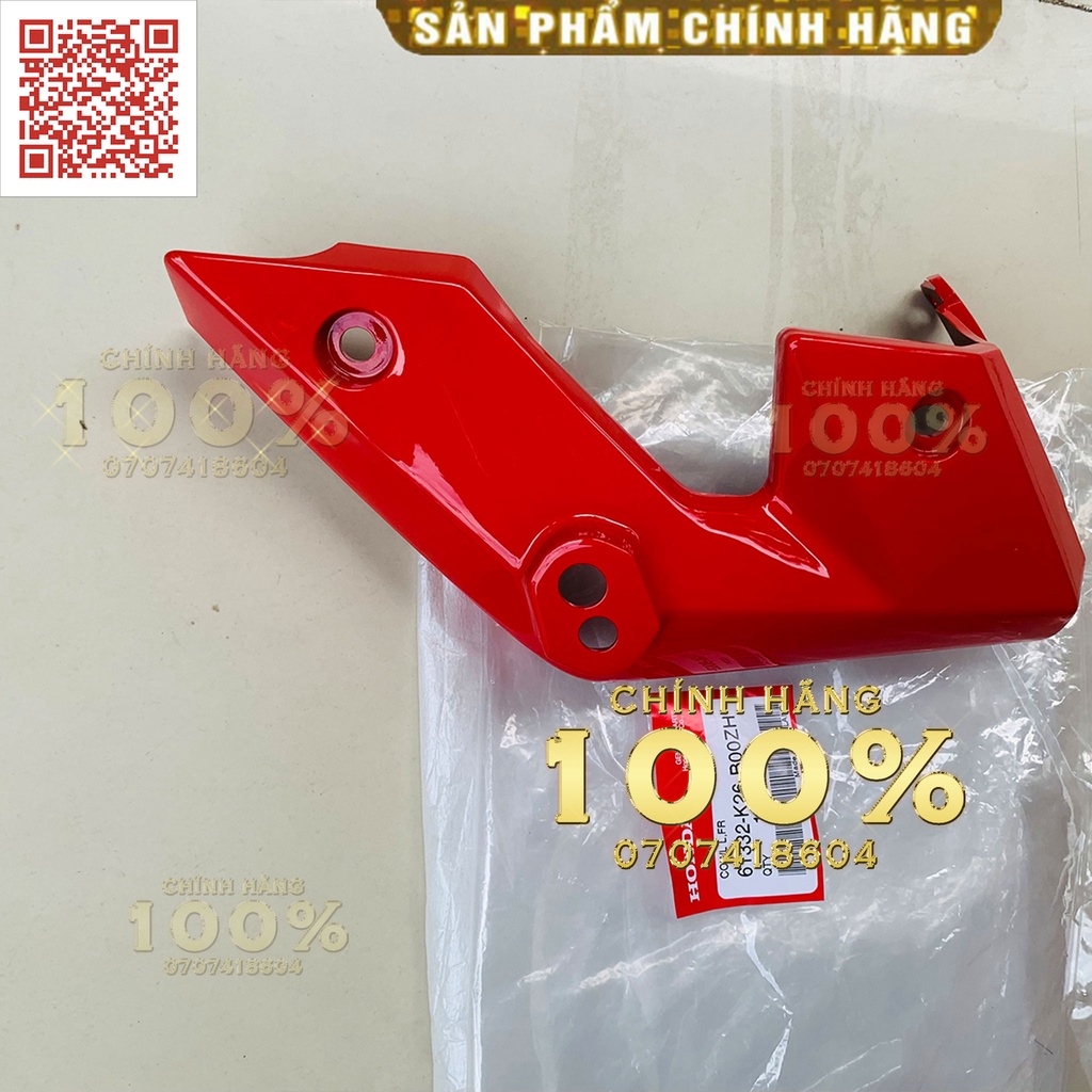 TAI THỎ MSX SF BÊN TRÁI MÀU ĐỎ BÓNG MSX125SF  HONDA THÁI LAN  | 61332-K26-B00ZH 2
