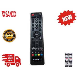 Điều khiển tivi sanco led/lcd/smart tv- hàng chất lượng tốt,mới 100%-tặng kèm pin