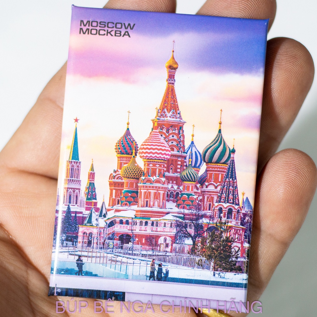 MIẾNG TRANG TRÍ HÌNH BÚP BÊ NGA,PHONG CẢNH NGA RẤT ĐẸP CỰC DỄ THƯƠNG CÓ NAM CHÂM GẮN TỦ LẠNH