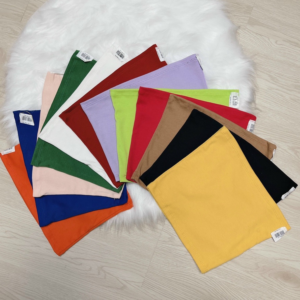 Áo Ống Nữ Trơn Basic Cá Tính Full Màu