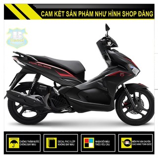 TEM RỜI AIRBLADE MẪU ĐỜI 2017 ĐỎ ĐEN