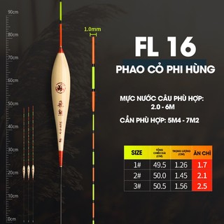 Phao Cỏ Phi Hùng - phao câu đài
