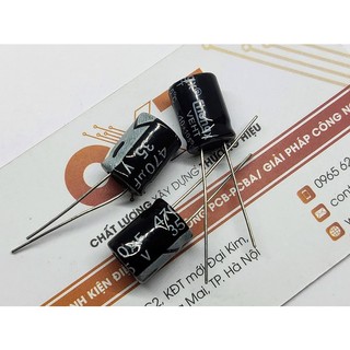 Tụ hóa 470uf 35v 10x13mm
