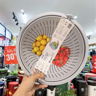 Bộ thau rổ xoay đa năng Yoko 28 cm inochi