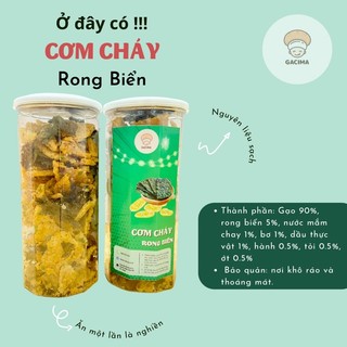 Cơm cháy lắc rong biển freeship 300g