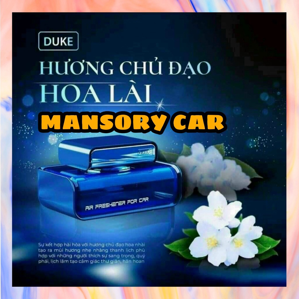 Nước hoa ô tô DUKE cao cấp đặt taplo ô tô khử mùi chống say xe chiết xuất hoàn toàn từ thiên | BigBuy360 - bigbuy360.vn