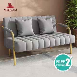 Sofa kiểu Bắc Âu Sofa chắc chắn và bền với 2 chỗ ngồi
