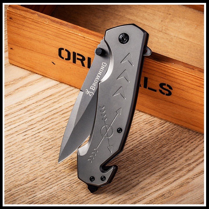 Dụng Cụ Phượt Cao Cấp Browning Lưỡi Trắng Không Rỉ | BigBuy360 - bigbuy360.vn