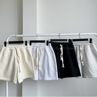 Unisex basic shorts - quần short nam nữ màu trơn