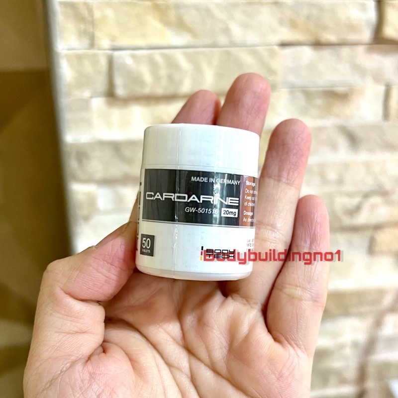 Cardarine BODYTECH GW 501516 20mg Lọ 50 Viên Hỗ Trợ Siết Cơ, Tăng Sức Bền