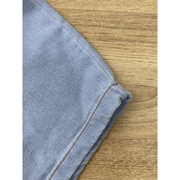 Quần jean suông lửng cho bé