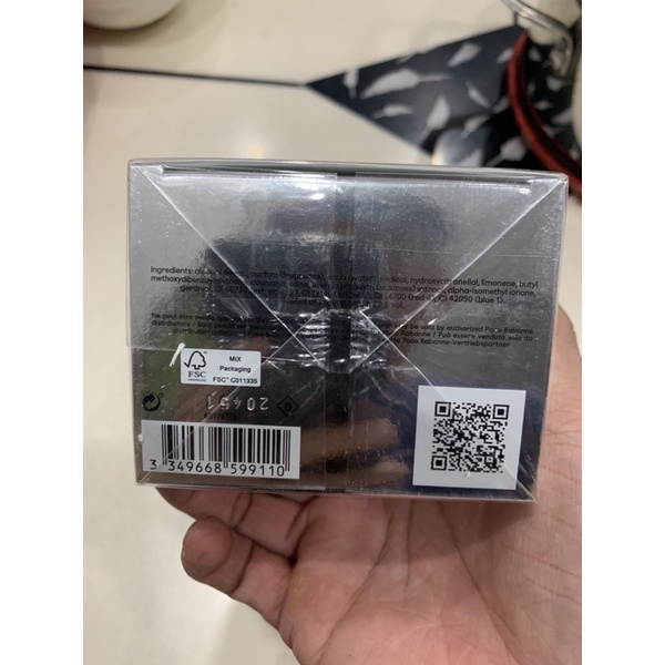 Nươc hoa nam Paco Rabanne Invictus Platinum EDP  100ml full seal