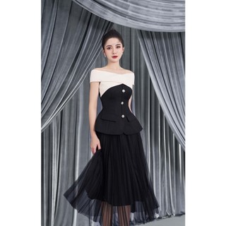 Laviem - chân váy dập ly fioni