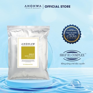 Bột mặt nạ GOLD MODELING MASK AHOHAW - hũ chiết 3 màu bằng giá