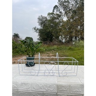 1 Giá Sắt Hình Chữ Nhật Treo Hoa 56x18x18