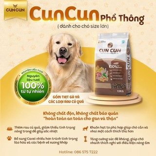 thức ăn Hạt hiệu CUN CUN  dành cho chó (trưởng thành, poodle, phóc, Pom,....) - T3 PETS SHOP