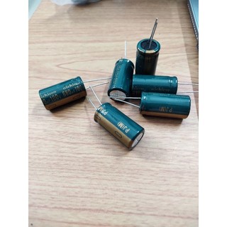 Tụ nichicon pj 680uf 100v tụ hoá nichicon 680uf 100v
