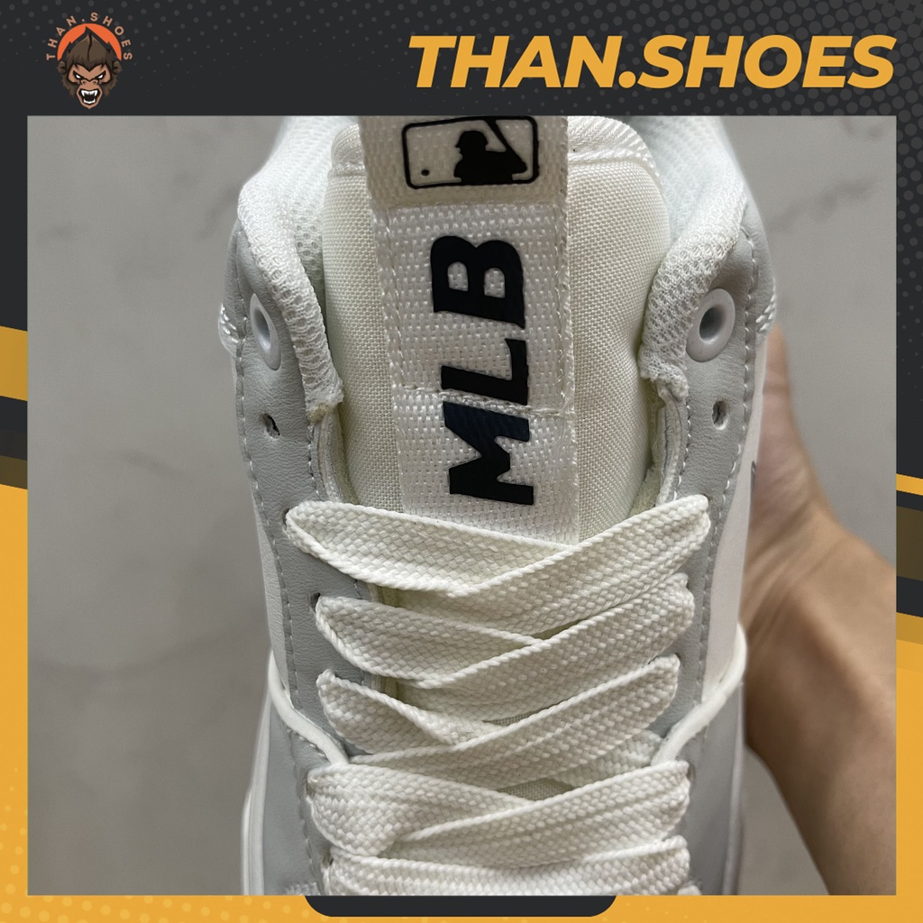 Giày MLB Chunky Liner New York Yankees, MLB Liner Xám Trắng - Than.Shoes
