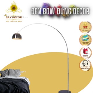 Đèn CÂY ĐỨNG Bow Decor Trang Trí Phòng Khách, Phòng Ngủ VinTage Châu Âu - Tặng kèm bóng LED chống lóa