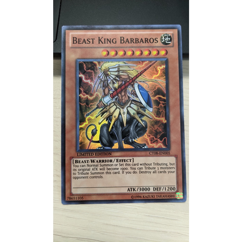 Beast King Barbaros - CT08-EN005 - Super Rare
