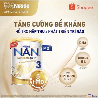 SỮA NAN SUPREME PRO 3 (800g) mẫu mới