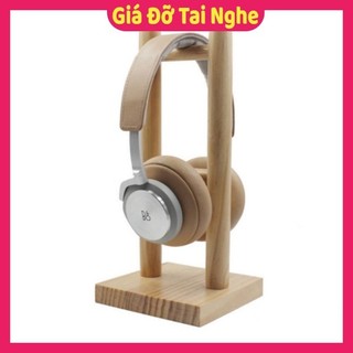 Kệ Treo Tai Nghe Độc Đáo, Giá Đỡ HeadPhone Bằng Gỗ Thông Tự Nhiên