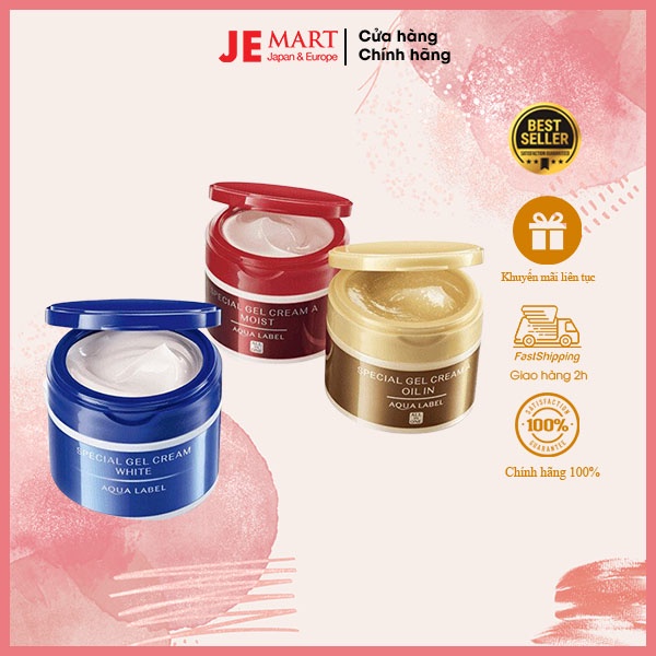 Kem dưỡng da Aqualabel Shisedo 90g