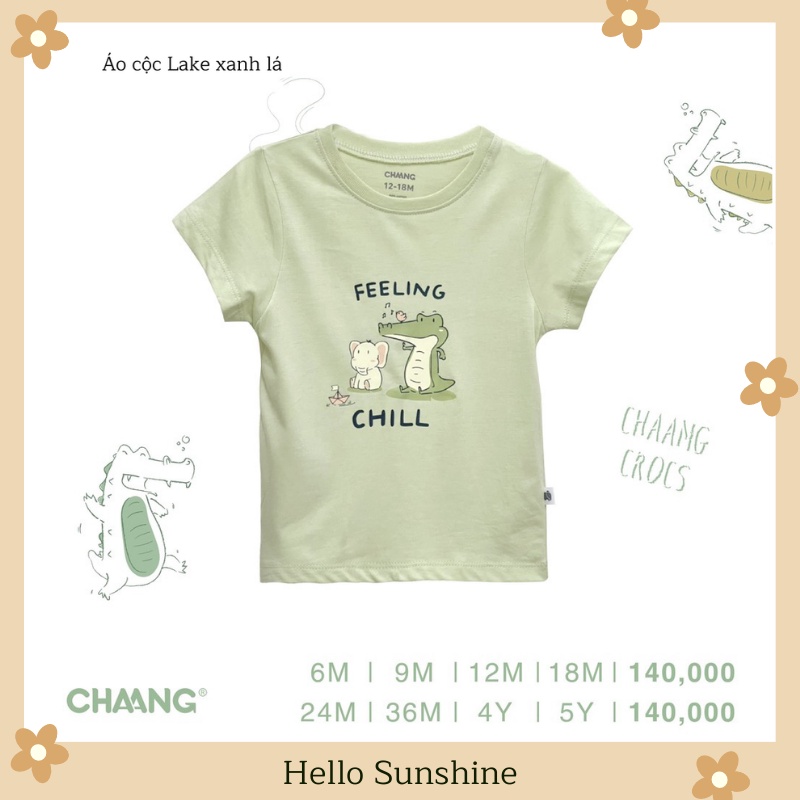 Áo phông cộc tay Chaang