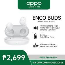Tai nghe Không Dây  OPPO Enco Buds | Hàng Chính Hãng