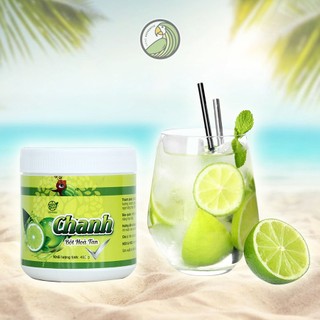 Bột chanh hòa tan chavi hũ 400g có đường dùng pha nước trái cây