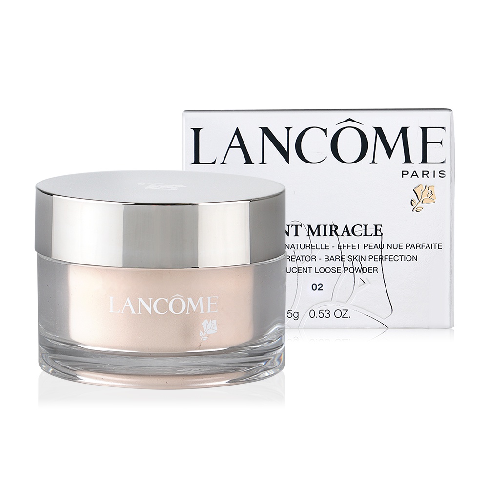 Phấn phủ bột Lancôme Teint Miracle Loose Powder #01 #02 Natural Beige, 15g, Bống cosmestics