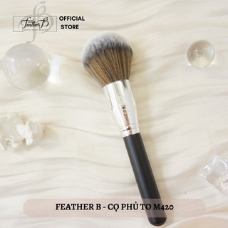 Feather B - M420 Cọ Phủ Phấn Bột Loose Powder