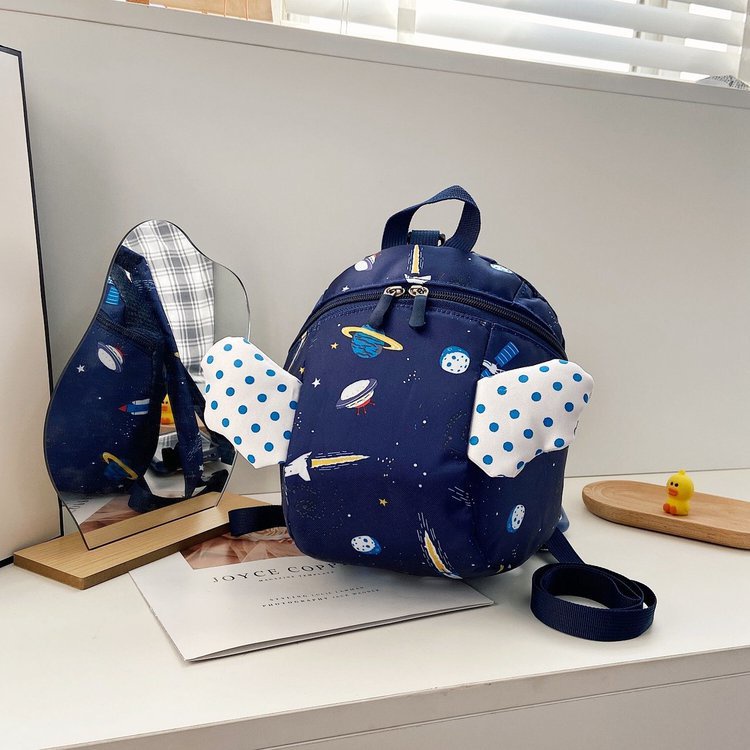 K17 Balo Kiểu Cánh Thiên Thần Cho Bé Mầm Non Họa Tiết Đáng Yêu