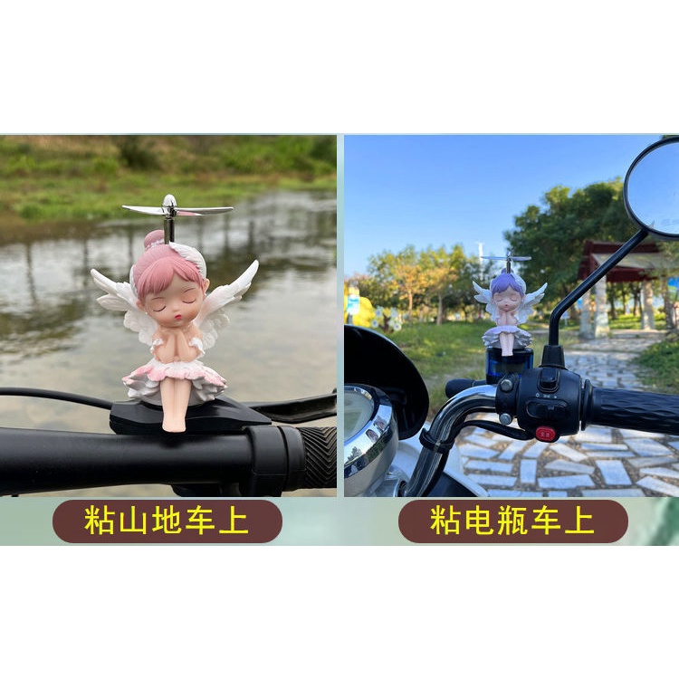 Bella Búp Bê Vịt Vàng Nhỏ Xinh Trang Trí Xe Hơi Xe Đạp