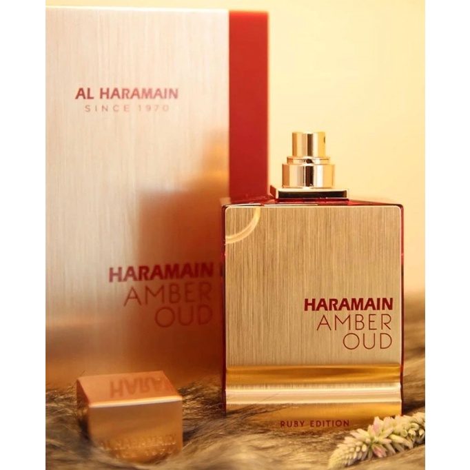 [Chính Hãng] Nước hoa unisex cao cấp Al Haramain Perfumes Amber Oud Ruby Edition - Mẫu Thử 2ml 5ml 10ml - Twins Cosmetic