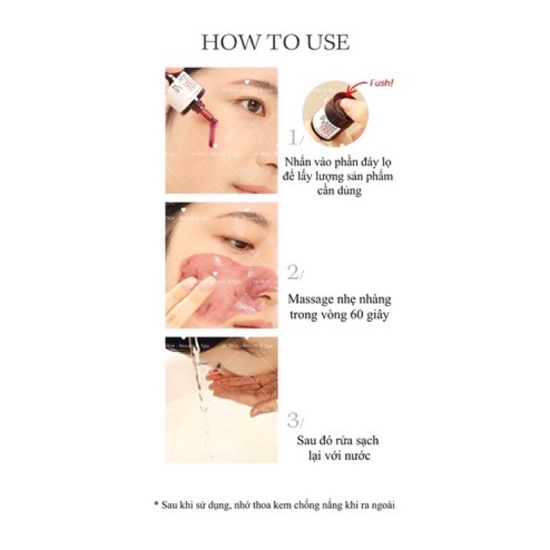 Tinh chất Red Peel Tingle Serum So Natural phiên bản cải tiến 11ml