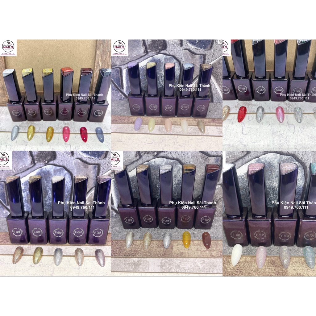 Sơn gel Barbie Mirage 13ml Tone F