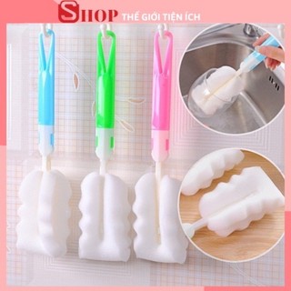 Que rửa chén, rửa cốc, bình sữa mút bọt biển tiện dụng
