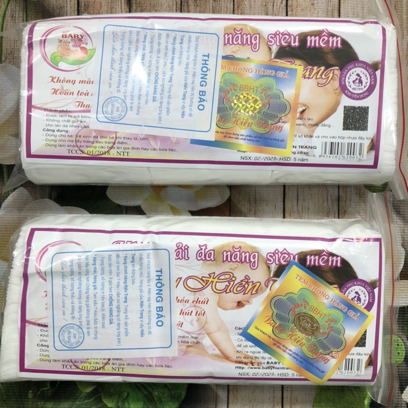 Khăn vải khô đa năng cho trẻ sơ sinh