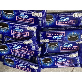 Bánh oreo lẻ 1 gói 3 thanh có chữ kí Black pink