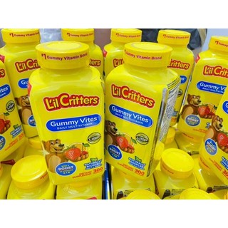 Kẹo dẻo gấu gummy vitamin L'il Critters 300 viên của Mỹ
