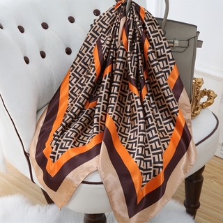 Khăn lụa satin choàng cổ size 90x90cm (KL11)