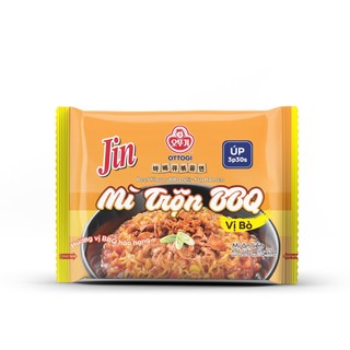Mì ăn liền trộn bbq vị bò ottogi 75g