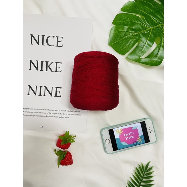 Sợi Tencel Pha - Sợi chập cỡ 0.8mm - Sợi mền, mát và bóng nhẹ - Dùng cho đan móc áo, váy bikini, áo dài...