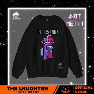 Local brand The Laughter - Áo DÀI TAY SWEATER AMONG US - NỈ DA CÁ