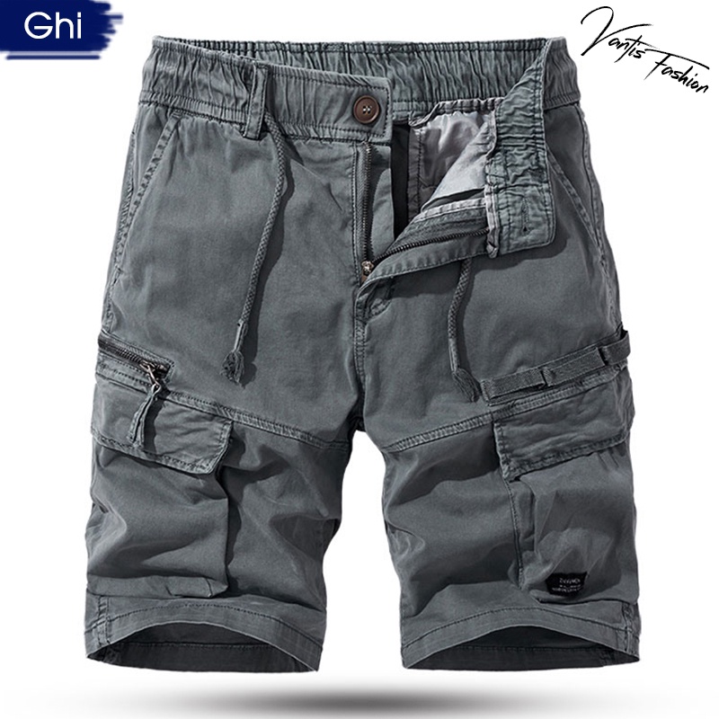 Quần Đùi Nam, Quần Short Kaki Nam Cao Cấp 7D2308