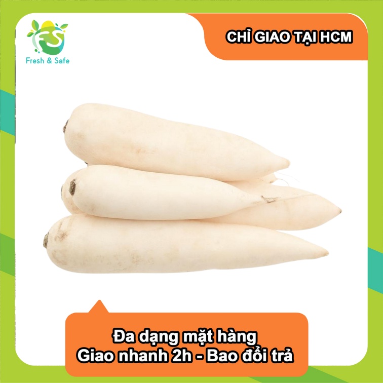 Củ cải trắng - 1kg