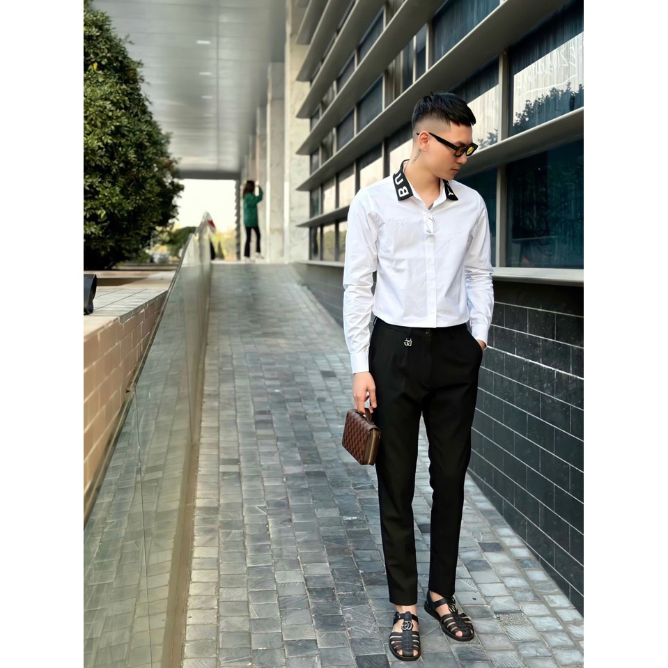 Áo Sơ Mi Nam Dài Tay Cổ Dãn Hot Trend